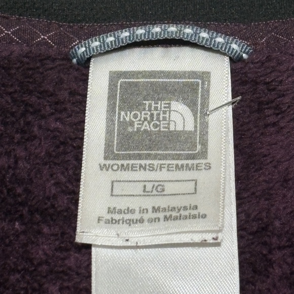 The North Face Snowmass Women 1/4 Zip Fleece Jacket Kangaroo Pocket Sz L Outdoor - Picture 7 of 12